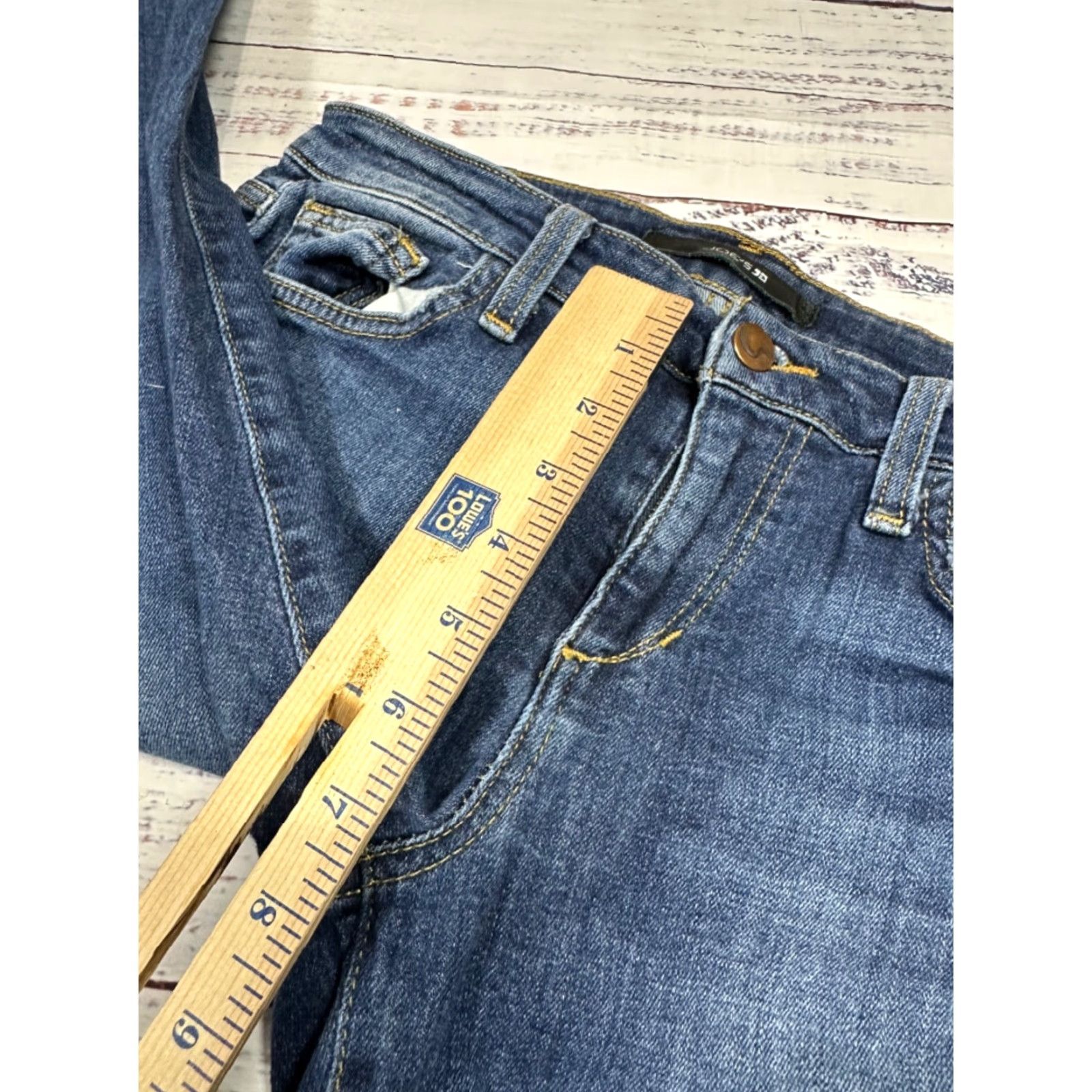 Vintage Joe's Jeans Womens Skinny Jeans Size 27 Blue Stretch Low Rise Pockets Size 27" / US 4 / IT 40 - 4 Thumbnail
