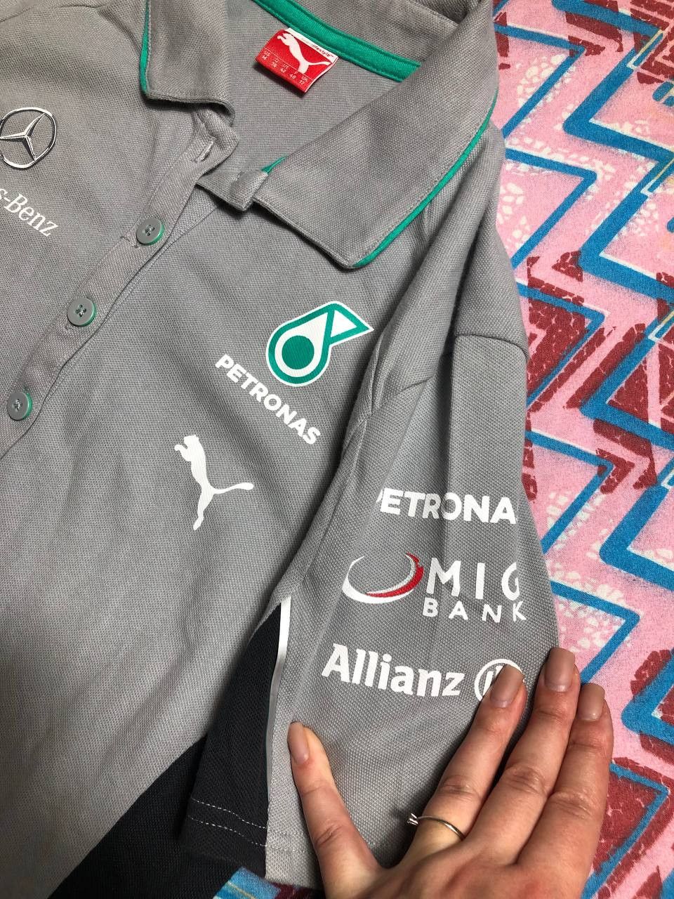 Puma Puma Racing Mercedes Benz Formula 1 Petronas Polo Shirt Size US M / EU 48-50 / 2 - 6 Thumbnail