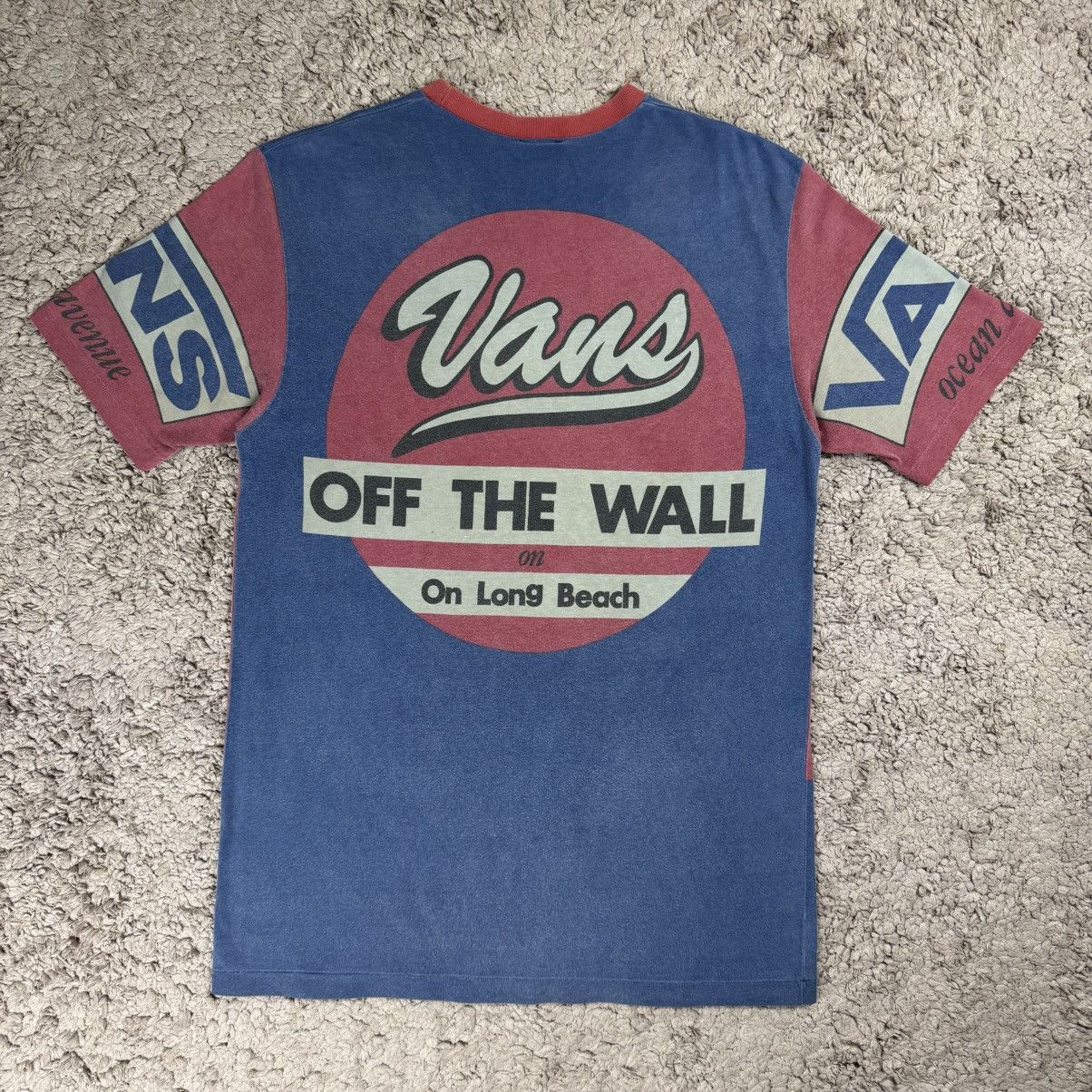 Vans Vintage Vans Long Beach Rare T-shirt Size US XL / EU 56 / 4 - 2 Thumbnail