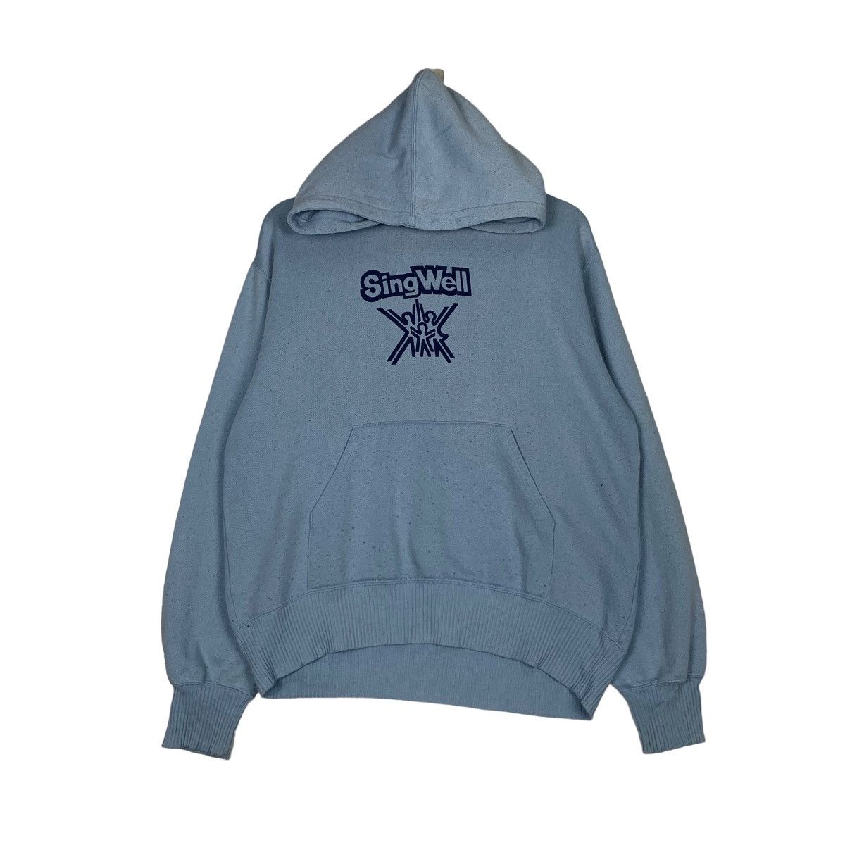 Vintage FREEDE-LIVERY Sing Well Logo Pullover Hoodies #0771-C35 Size US M / EU 48-50 / 2 - 2 Thumbnail