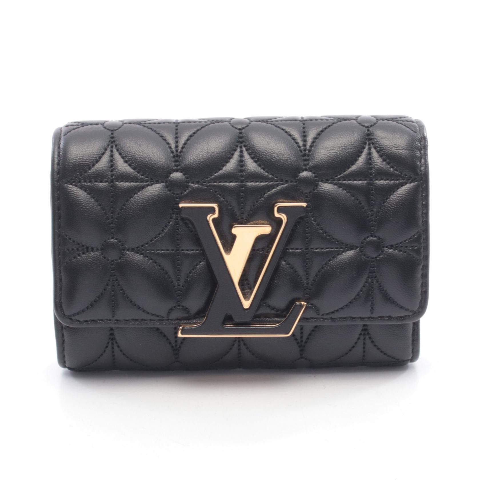Louis Vuitton Louis Vuitton Louis Vuitton Portefeuille Capucines Compact Leather Wallet Leather Short Wallet M83666 DUTY FREE for USA Size ONE SIZE - 1 Thumbnail