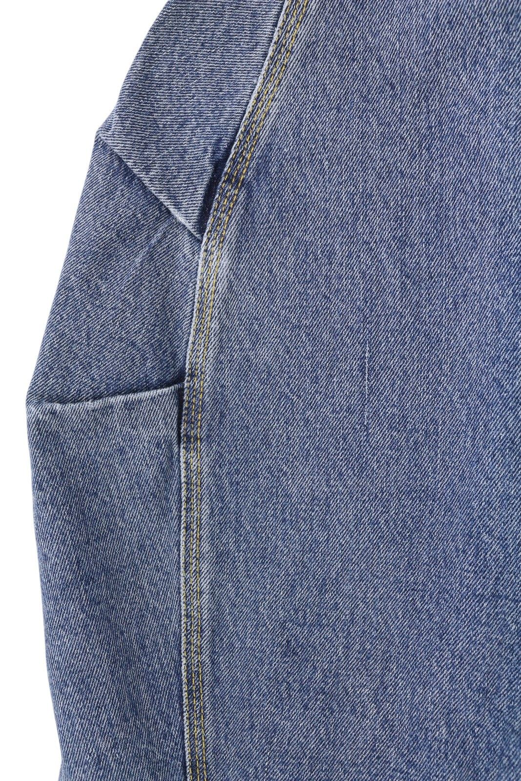 The Attico 38 Blue Faded Denim Bomber Hooded Oversized 86574 Size M / US 6-8 / IT 42-44 - 9 Thumbnail