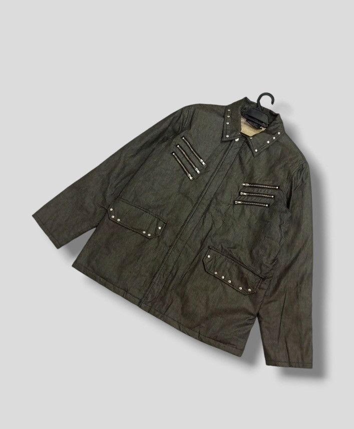 If Six Was Nine × Japanese Brand A04 Badger Multipocket Punk Bondage Jacket Size US L / EU 52-54 / 3 - 3 Thumbnail