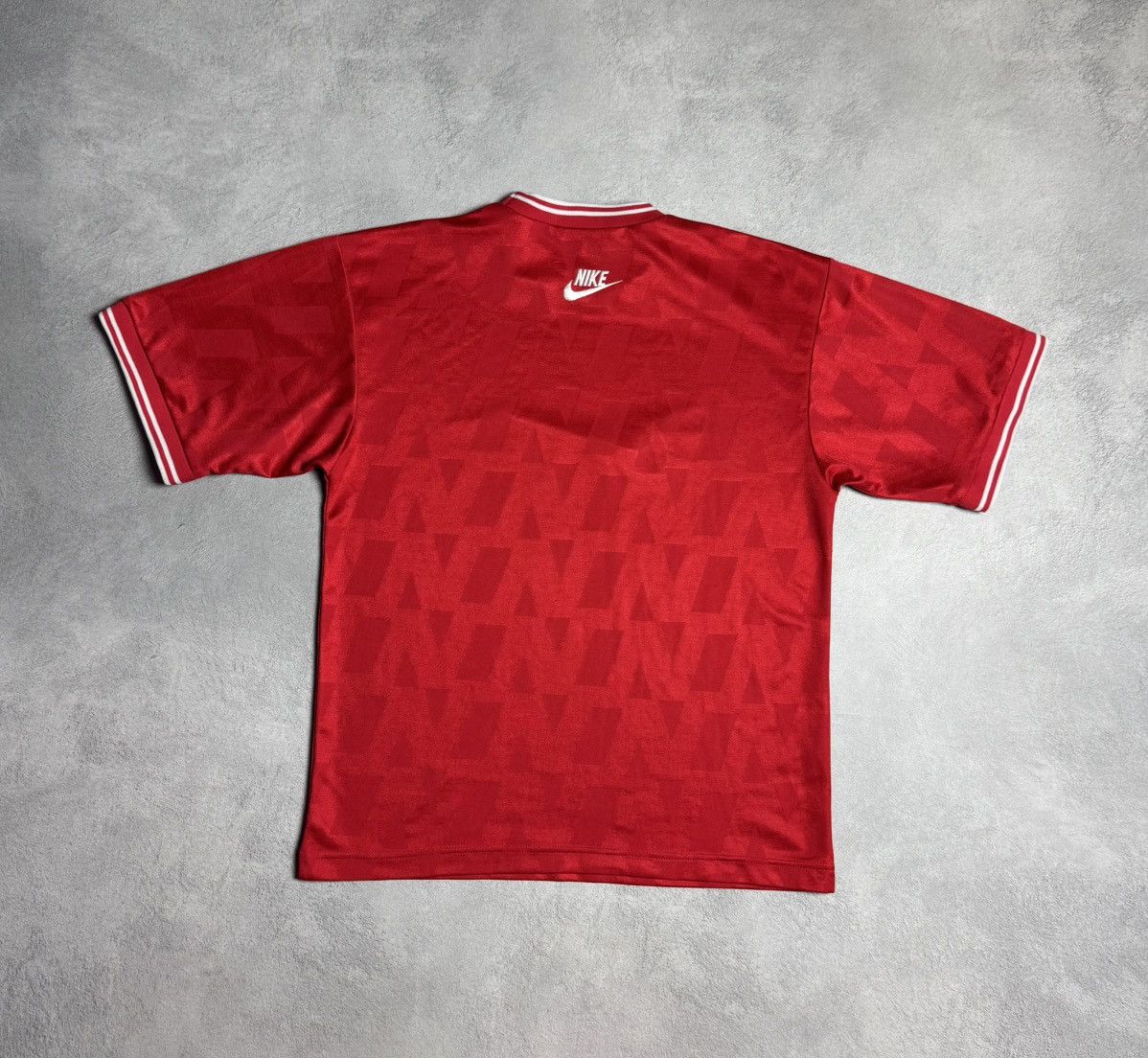 Nike 1990s Nike Premier Vintage Big Logo Shirt Jersey Size US S / EU 44-46 / 1 - 2 Thumbnail
