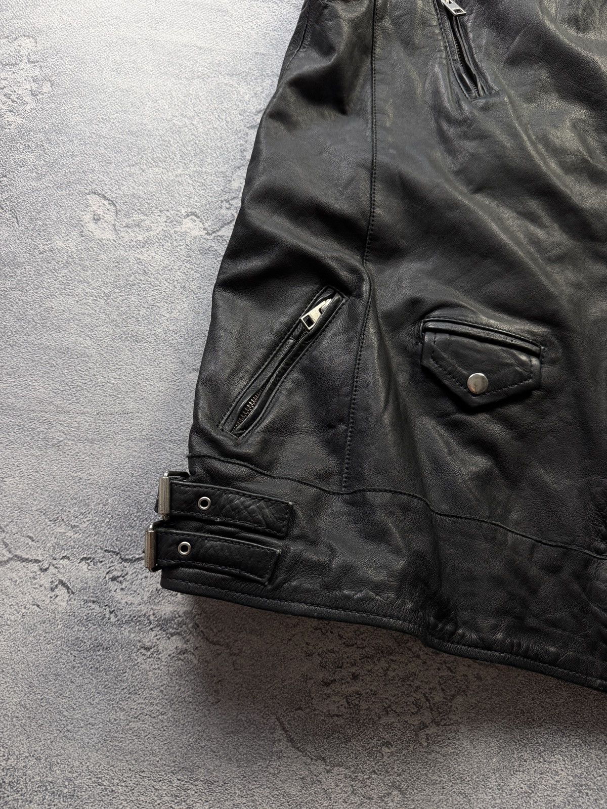 Allsaints Allsaints Leather Biker Vest Size US S / EU 44-46 / 1 - 4 Thumbnail