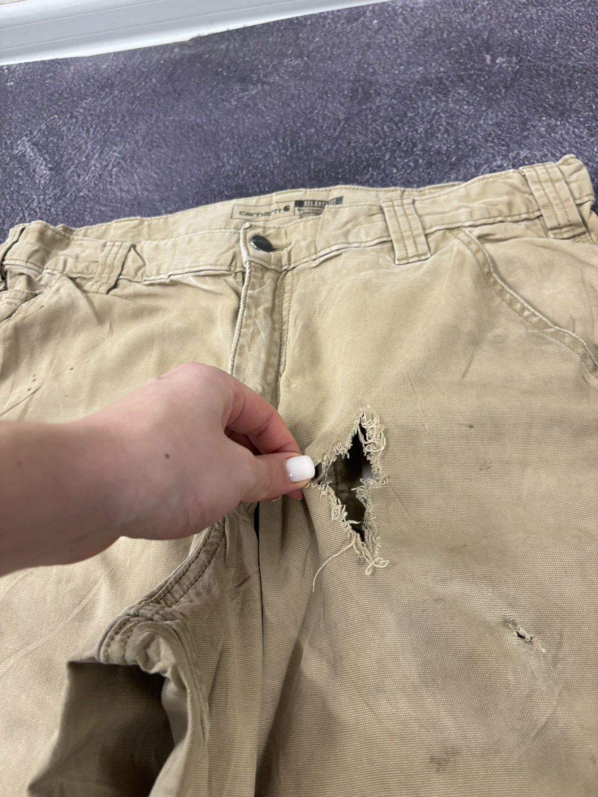Carhartt Vintage Carhartt Relaxed Fit American Hype Baggy Pants Size US 36 / EU 52 - 14 Thumbnail
