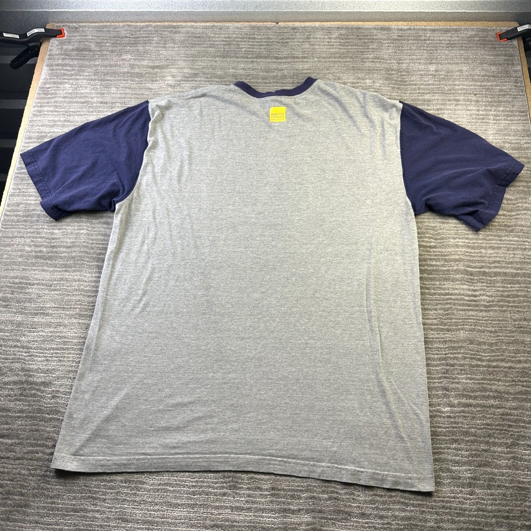 Vintage VINTAGE Marithe Francois Girbaud Shirt Mens 2XL Gray Hip Hop Baggy Shirt 2XL Mens Size US XXL / EU 58 / 5 - 2 Thumbnail