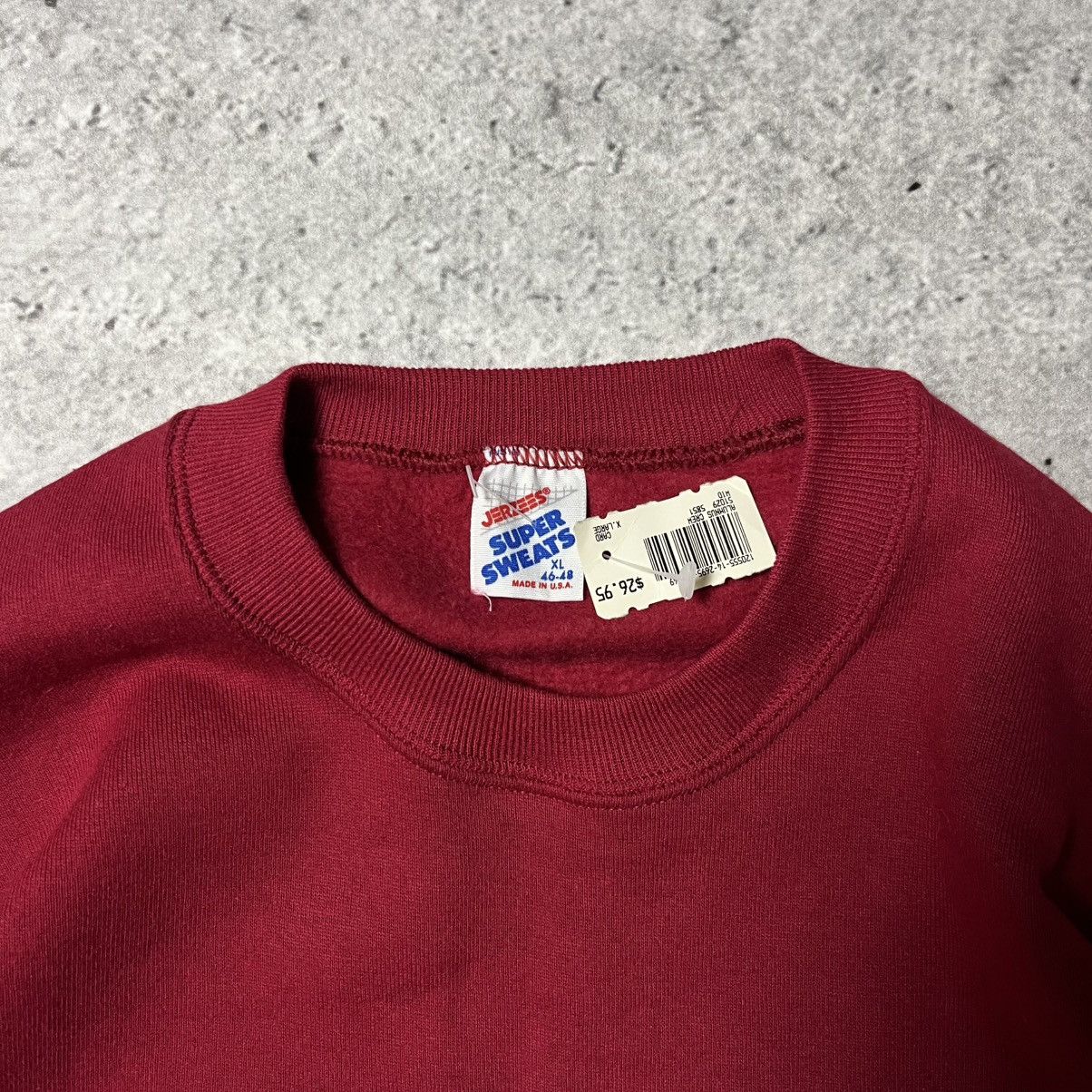 Jerzees RARE BRAND NEW Stanford Jerzees swetshirt 89’ boxy vintage Size US XL / EU 56 / 4 - 9 Thumbnail