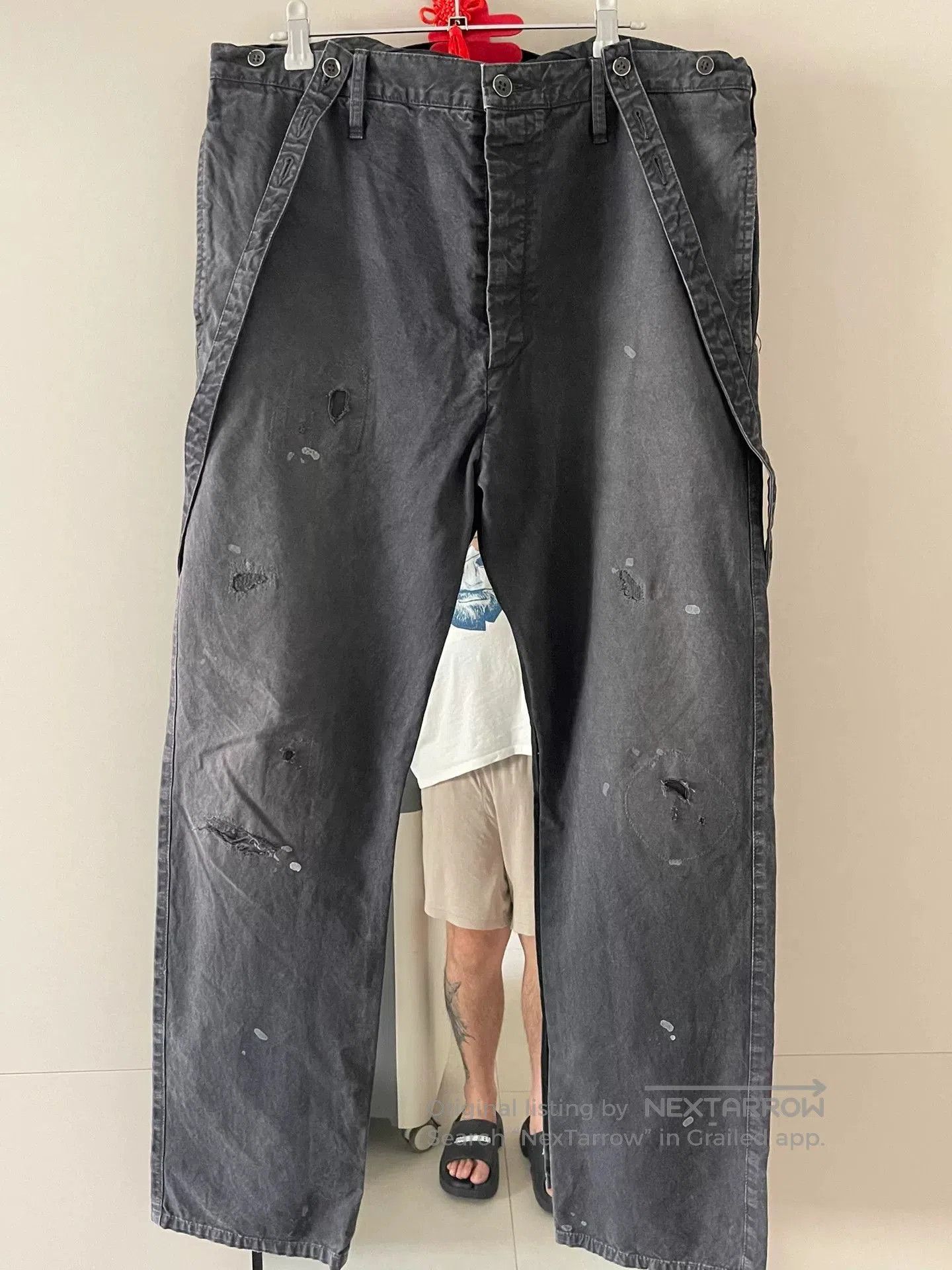 Visvim visvim Distressed Overalls 21ss. Size US 34 / EU 50 - 1 Thumbnail