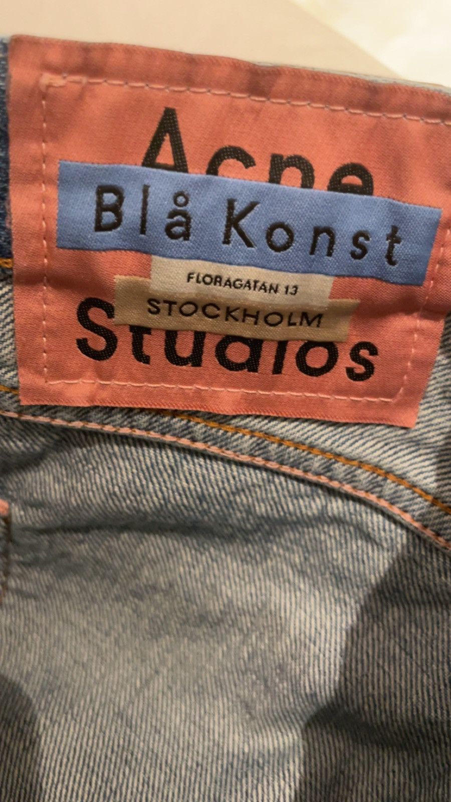 Acne Studios Acne studios 1996 trash blue 31x32 Size US 31 - 4 Thumbnail