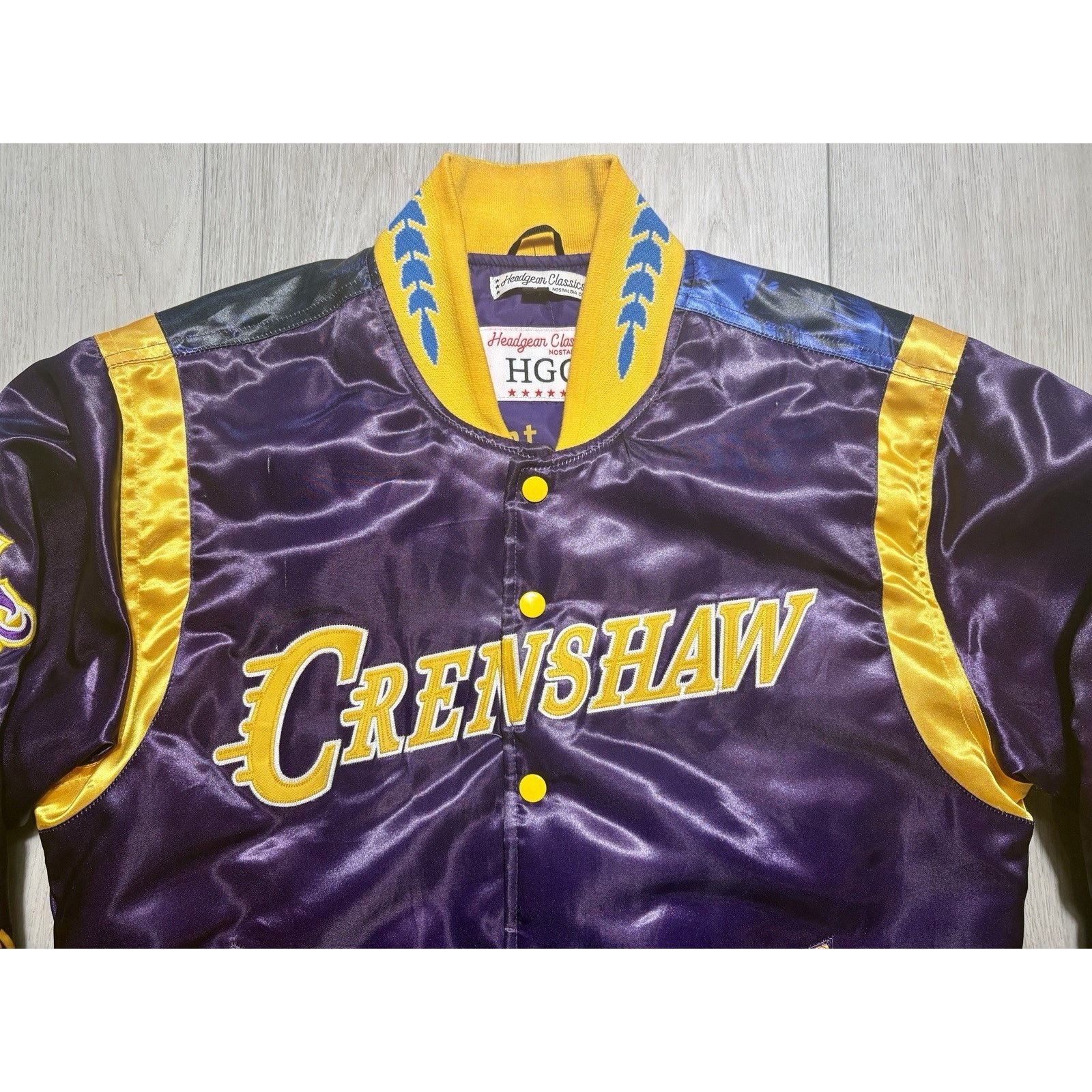 Other Los Angeles Lakers Kobe Bryant Crenshaw Satin Jacket Small Size US S / EU 44-46 / 1 - 7 Thumbnail