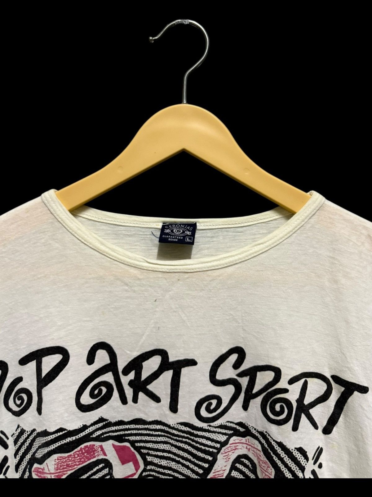 Designer × Vintage VINTAGE POP ART SPORT SHIRT Size US L / EU 52-54 / 3 - 6 Thumbnail