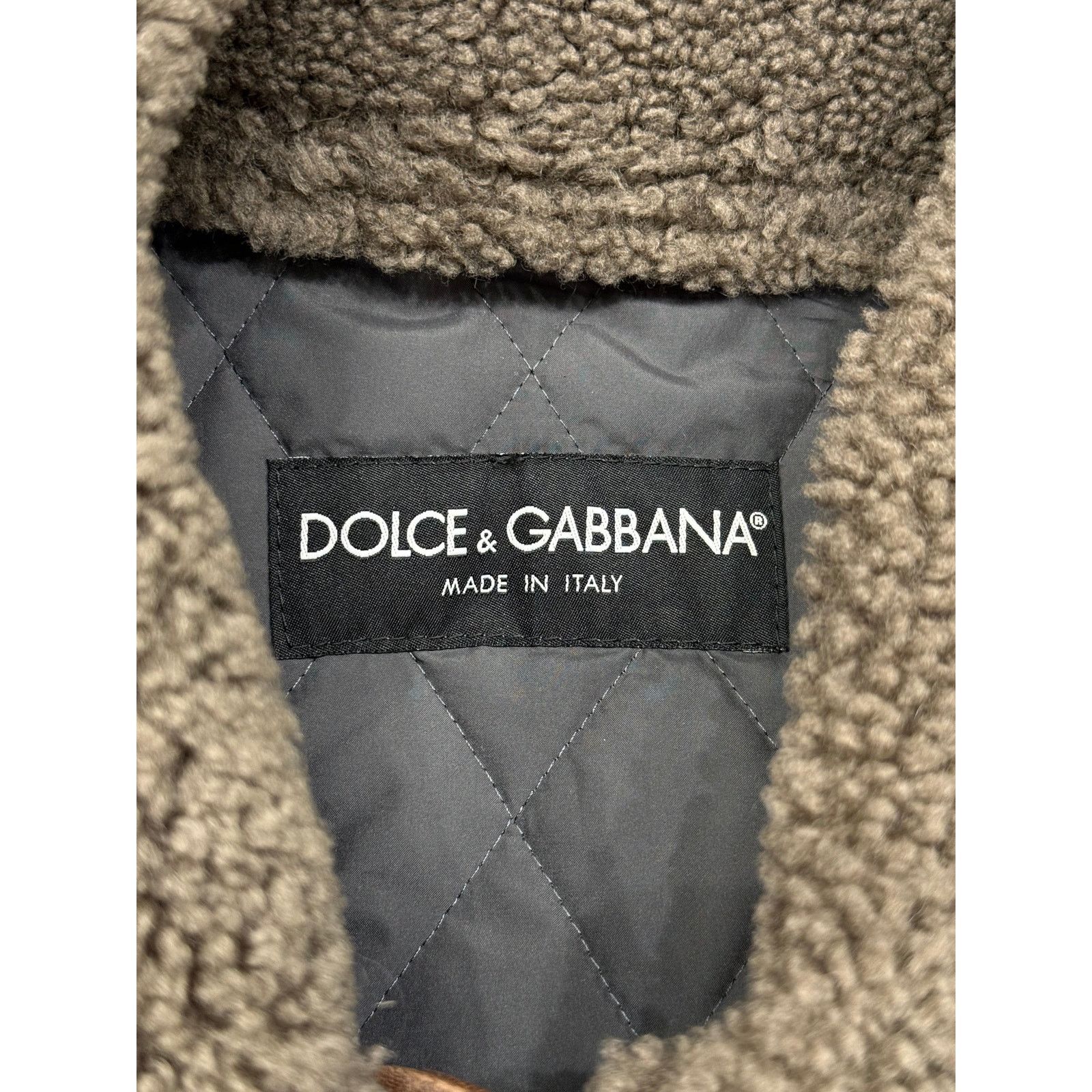 Dolce & Gabbana 2003 Dolce & Gabbana aviator shearling vest Size US M / EU 48-50 / 2 - 6 Thumbnail