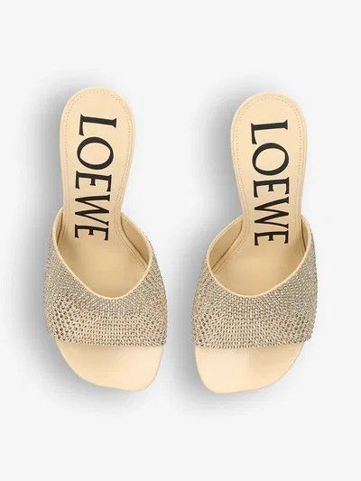 Loewe o1y1025 Mules in Beige Size US 9 / IT 39 - 3 Thumbnail