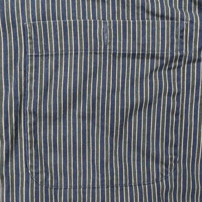 Roundtree & Yorke VINTAGE Roundtree & Yorke Button Up Shirt Mens Medium Green Striped Size US M / EU 48-50 / 2 - 4 Thumbnail