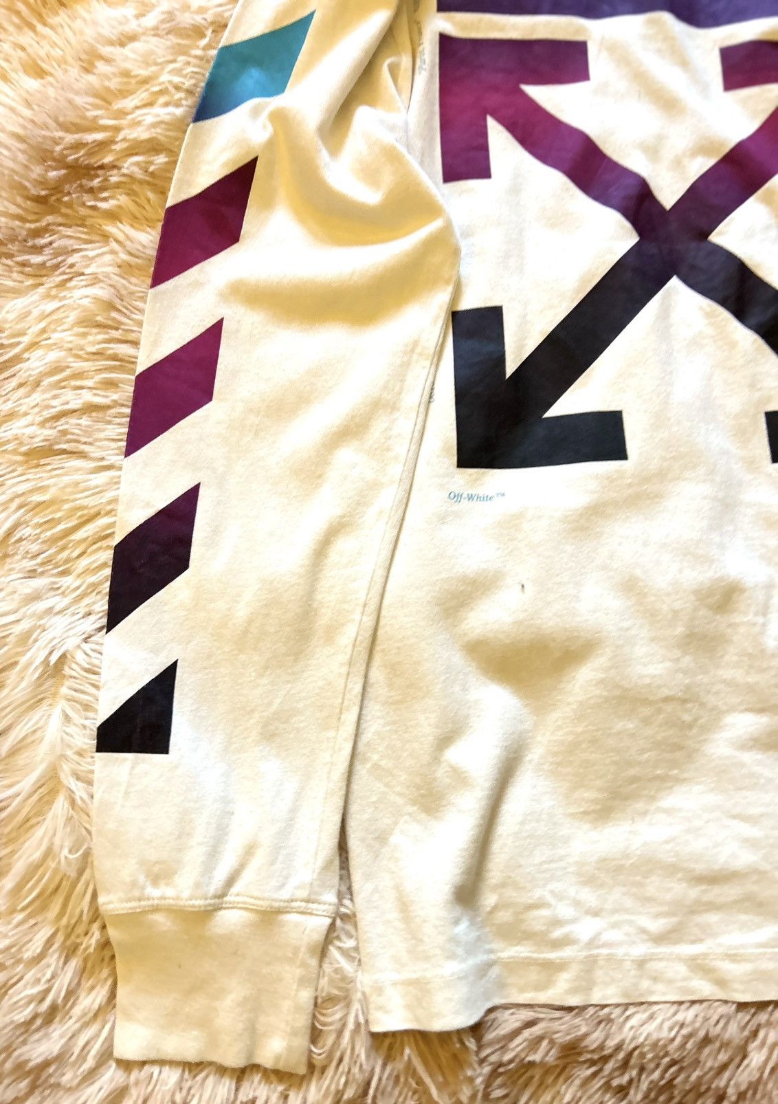 Off-White CRAZY OFF-WHITE GRADIENT ARROWS TEE Size US S / EU 44-46 / 1 - 4 Thumbnail