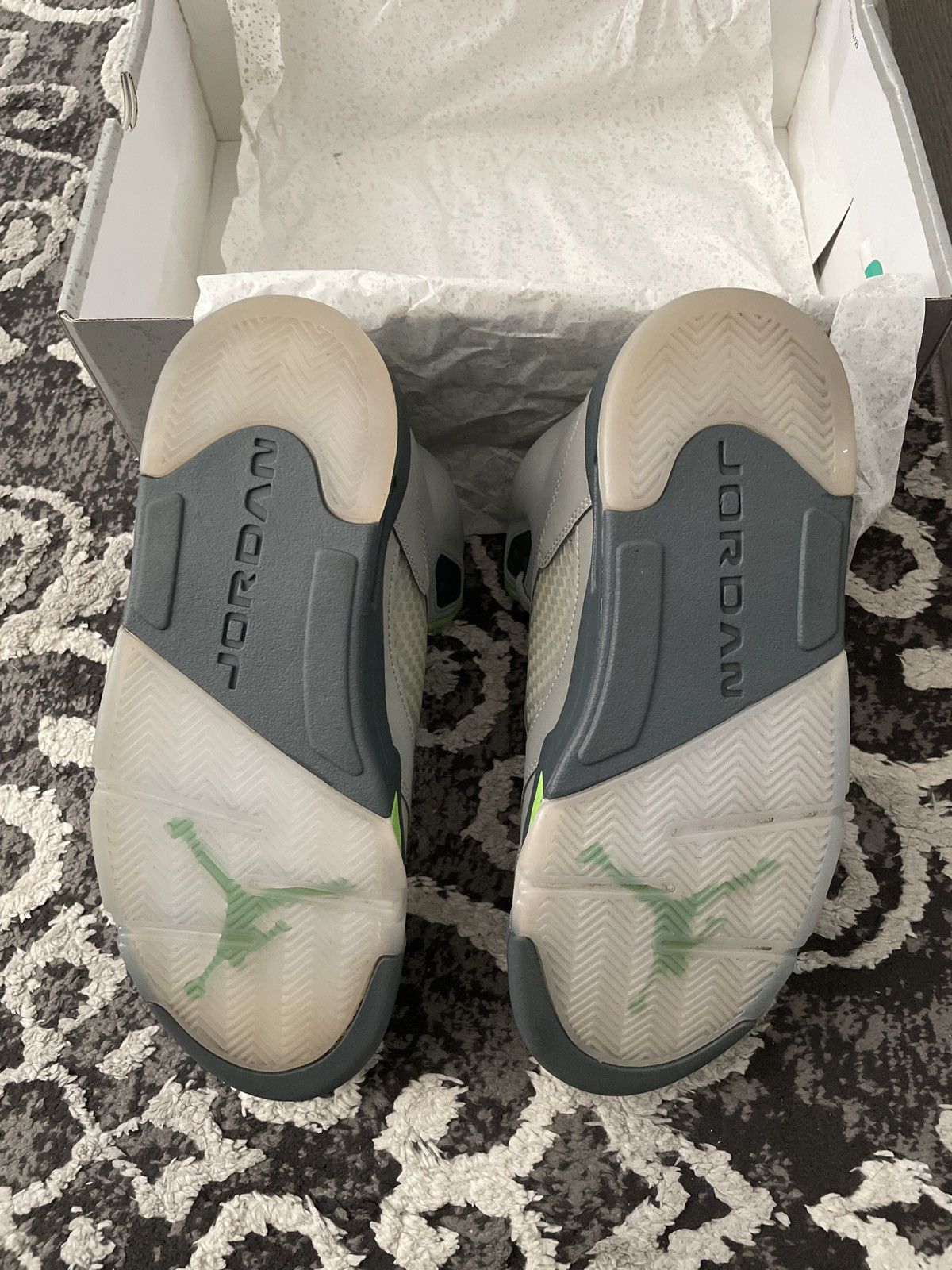 Jordan Brand Jordan 5 Green Bean Size US 8.5 / EU 41-42 - 3 Thumbnail