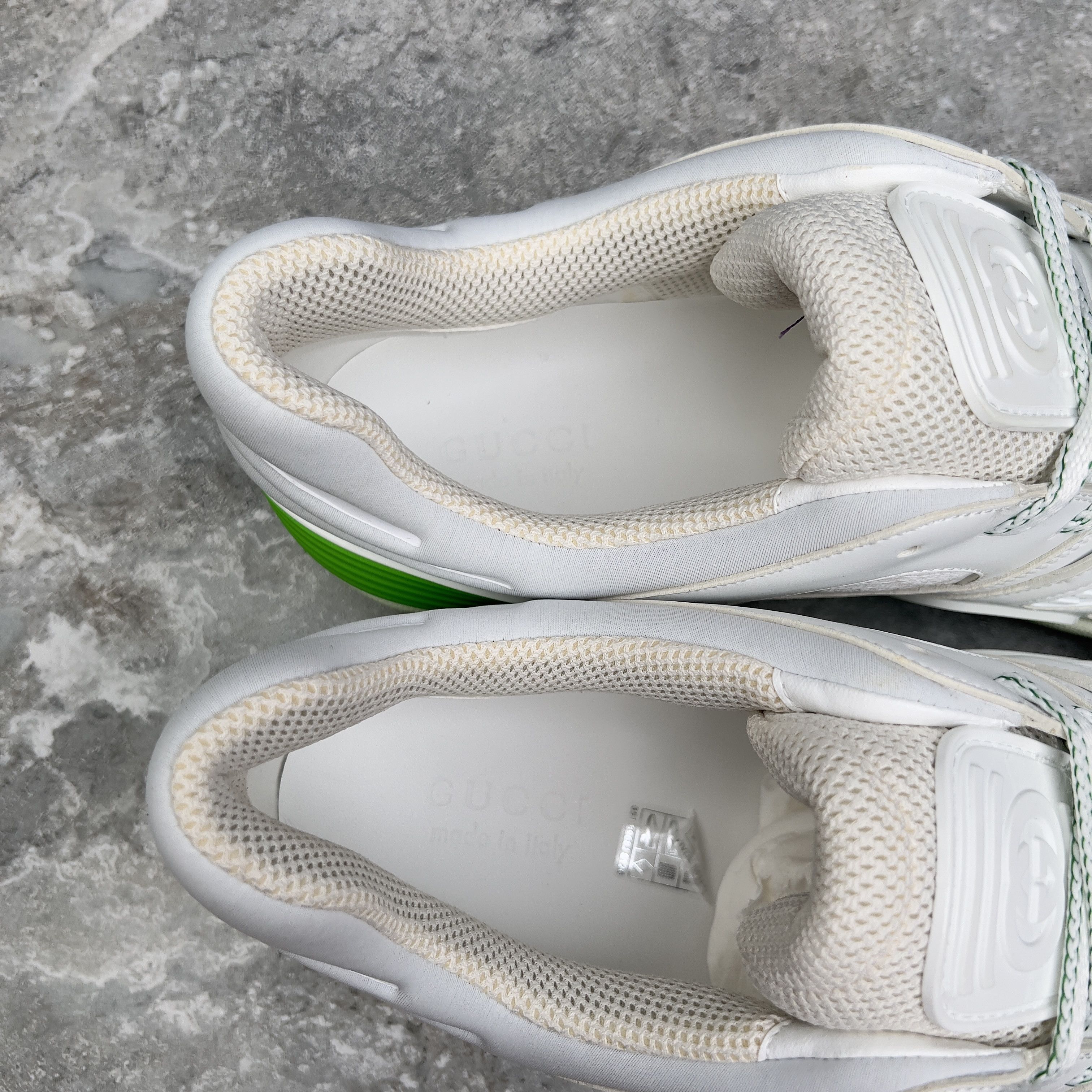 Gucci NEW GUCCI Basket GG Low Sneaker Monogram White Demetra Size US 15 / EU 48 - 10 Thumbnail