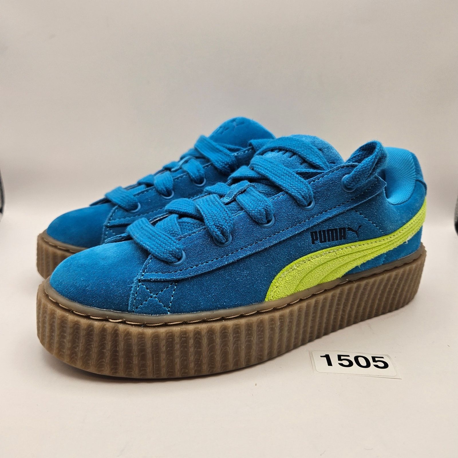 Puma PUMA X RIHANNA FENTY WOMEN'S 5.5 CREEPER PHATTY SPEED BLUE Size US 5.5 / IT 35.5 - 1 Thumbnail