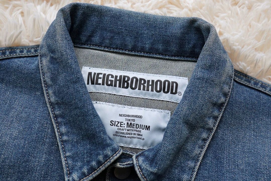 Neighborhood NEIGHBORHOOD 19SS Washed Denim Jkt M New (penny/c-jkt) Size US M / EU 48-50 / 2 - 7 Thumbnail