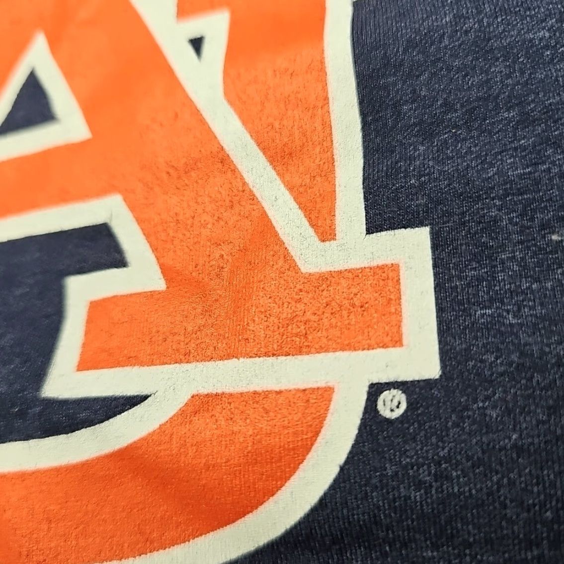 Under Armour Under Armour HeatGear Auburn Tigers T-Shirt Men L Blue Short Sleeve Loose Size US L / EU 52-54 / 3 - 4 Thumbnail