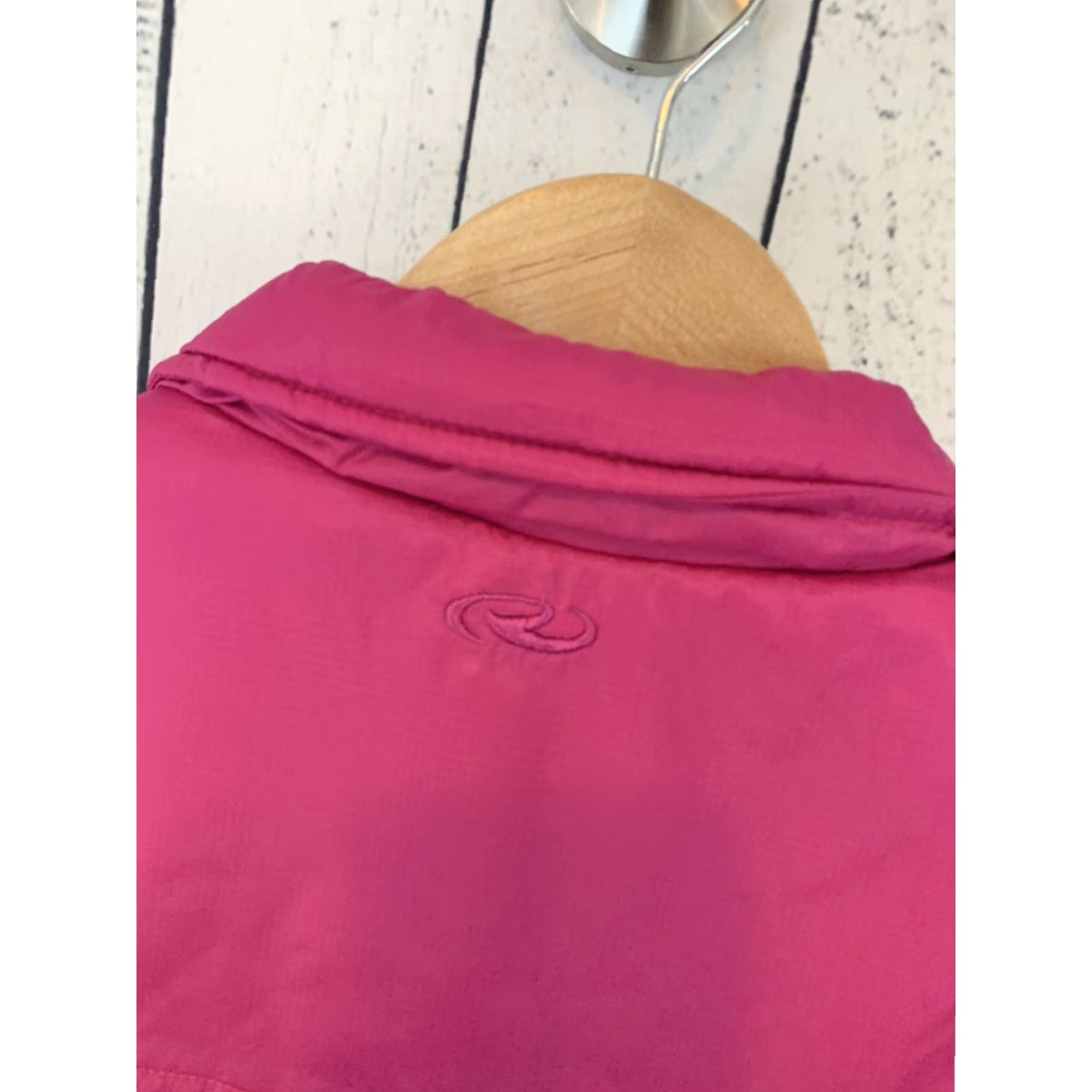 Roper Roper Vest Women L Pink Nylon Full Zip Poly Fill Puffy Vest Magenta Pink Women L Vest Size L / US 10 / IT 46 - 4 Thumbnail