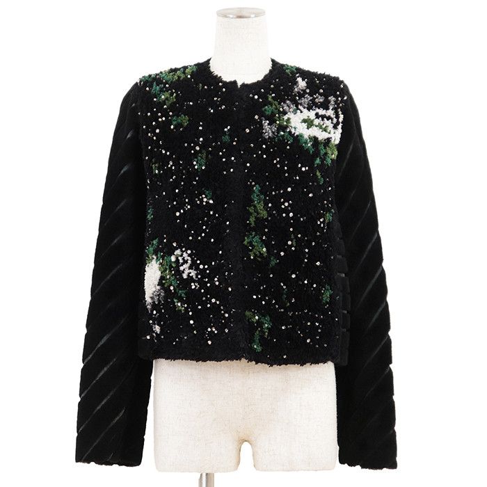 Fendi Fendi Fendi Collarless Jacket Textile Outerwear DUTY FREE for USA Size ONE SIZE - 1 Thumbnail