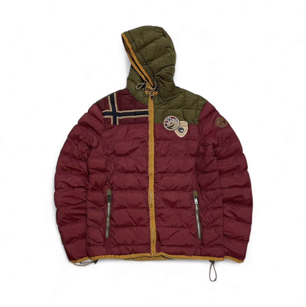 Napapijri AW16 Burgundy ARP Down Jacket Size US L / EU 52-54 / 3 - 1 Thumbnail
