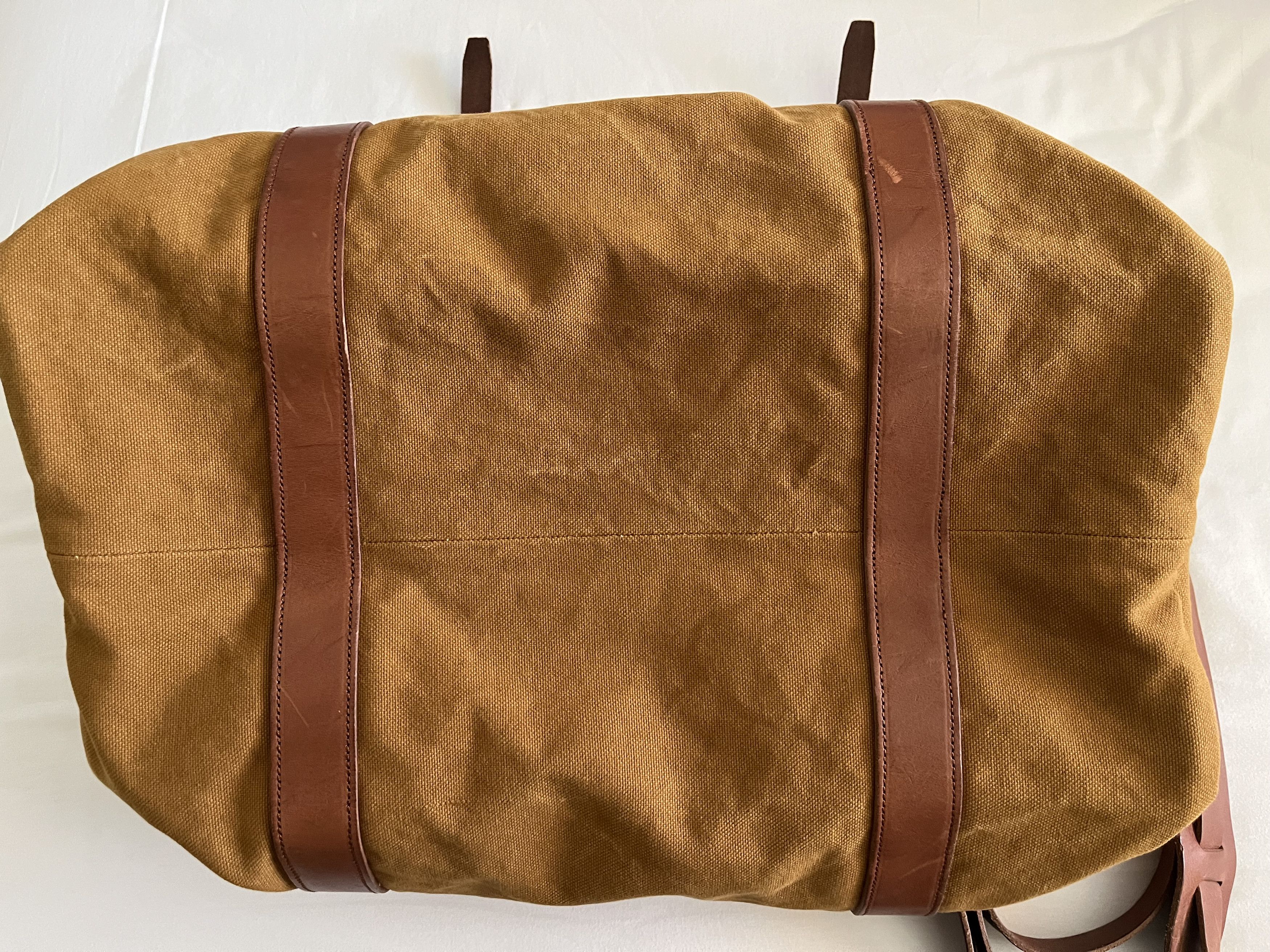 RRL Ralph Lauren Vintage RRL Canvas/Leather Shoulder Bag Size 26 - 8 Thumbnail