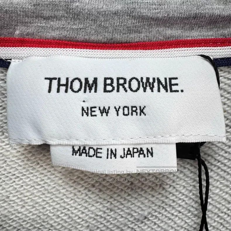 Thom Browne Thom Browne Gray Zip-Up Sweater Size US S / EU 44-46 / 1 - 6 Thumbnail