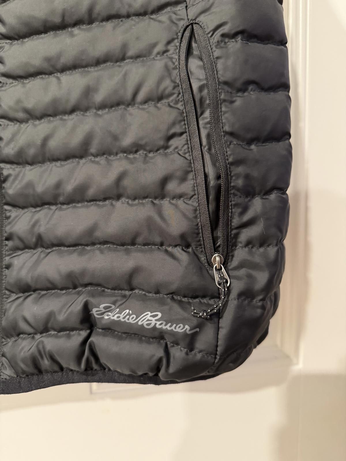 Eddie Bauer Eddie Bauer Womens Puffer EB700 Black Vest Size XS / US 0-2 / IT 36-38 - 4 Thumbnail