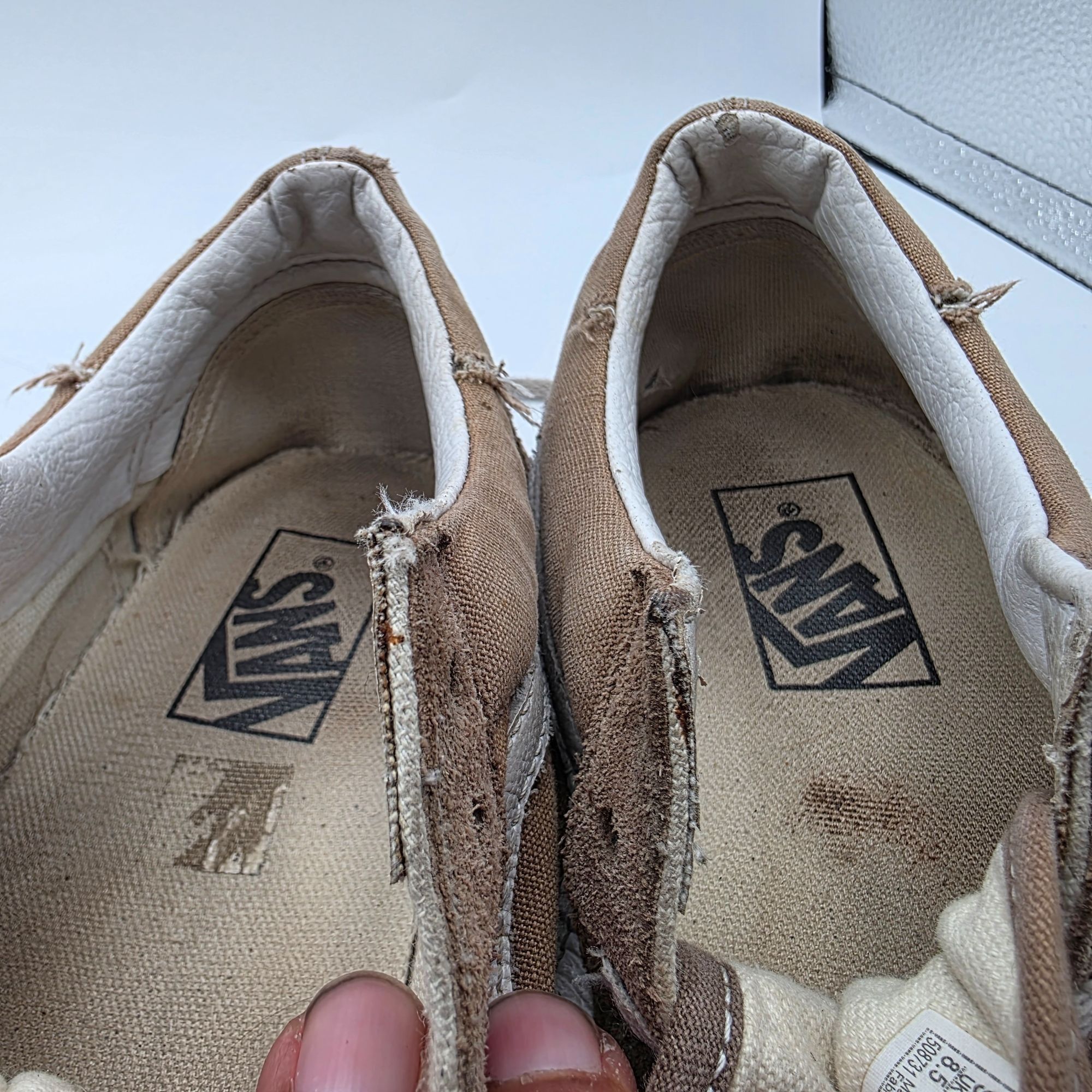 Vans Vans Old Skool Mens Size 9.5 Brown Skate Shoes Casual Walkin Size US 9.5 / EU 42-43 - 8 Thumbnail