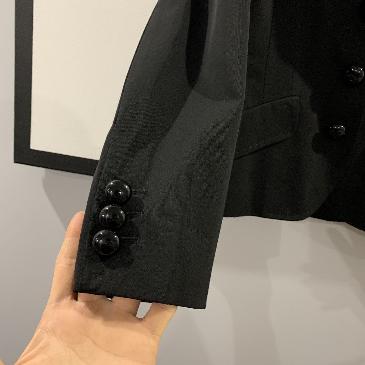 Moschino MOSCHINO Cheap and Chic Black Blazer Size 44 IT 10 US Size M / US 6-8 / IT 42-44 - 10 Thumbnail
