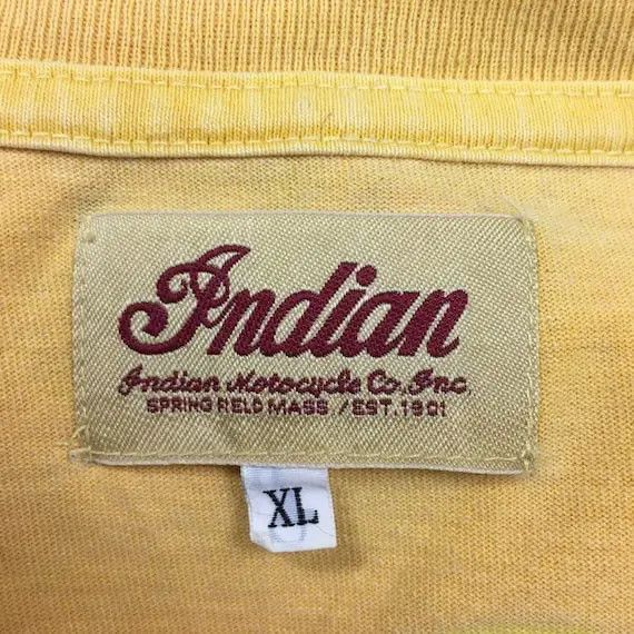 Indian Motorcycle Vtg INDIAN MOTORCYCLE Biker Rider Chopper Tee Shirt Harley Size US XL / EU 56 / 4 - 7 Thumbnail