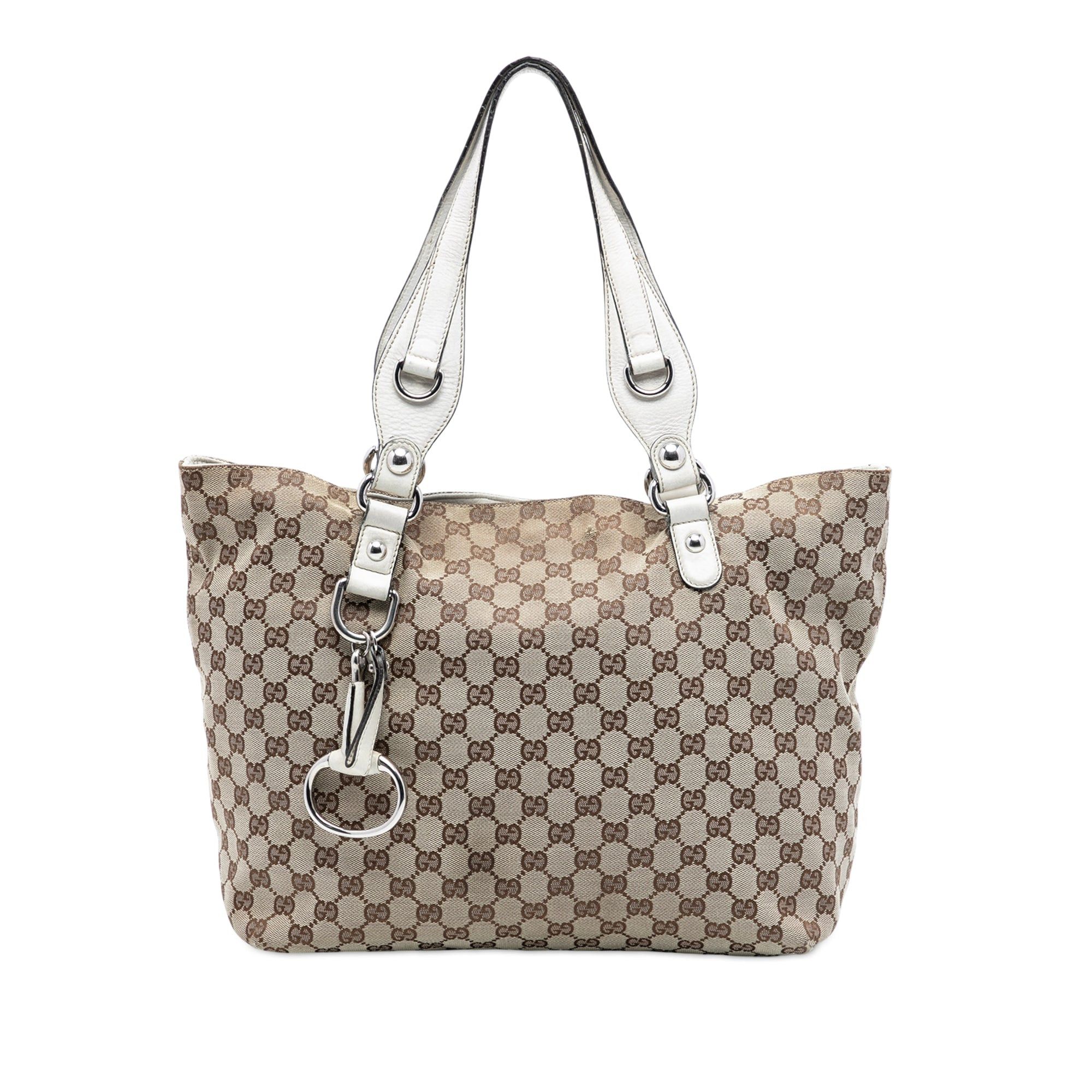 Gucci Medium GG Canvas Icon Bit Tote Size ONE SIZE - 1 Thumbnail