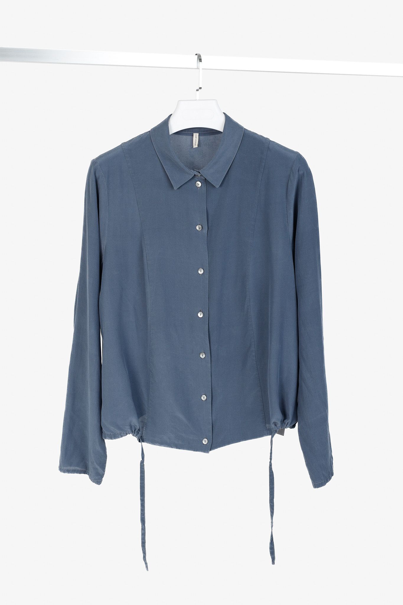 Annette Gortz Annette Gortz AW/19 Sa Silk Drawstring-Hem Blouse Size M / US 6-8 / IT 42-44 - 1 Thumbnail