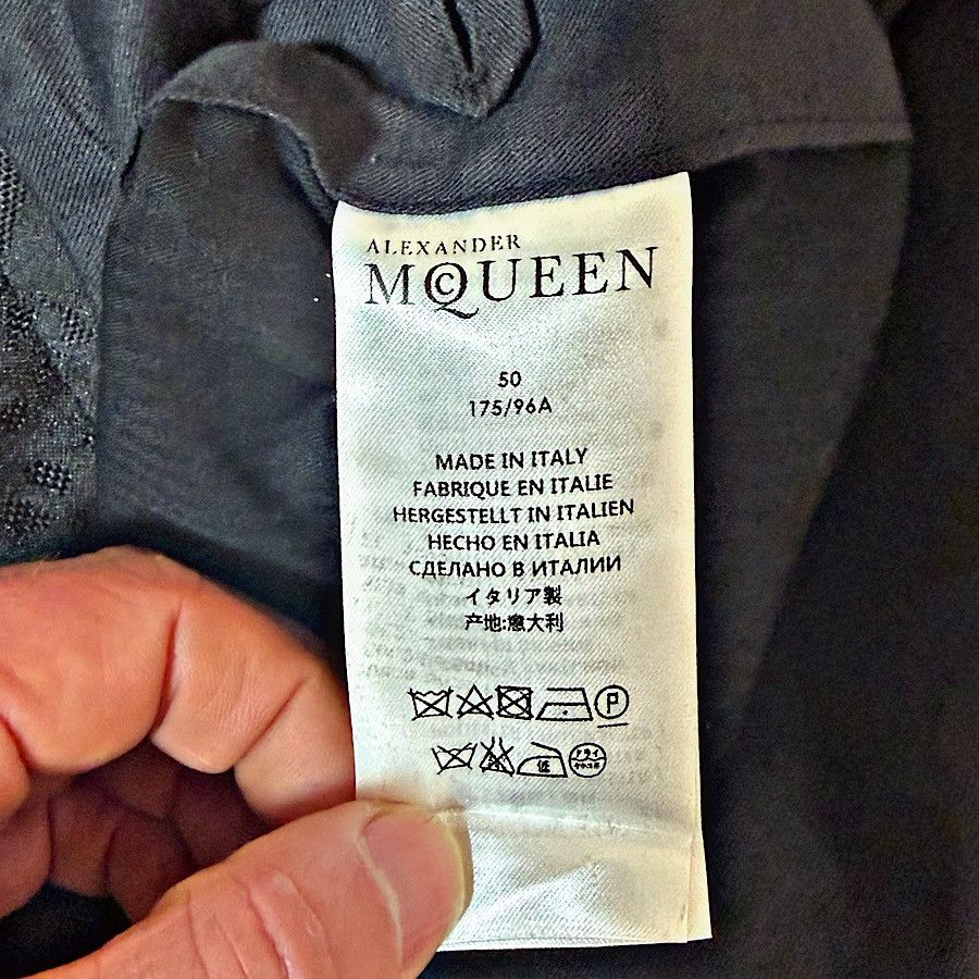 Alexander McQueen Authentic Alexander McQueen Runway Skull Blazer Size 38R - 6 Thumbnail