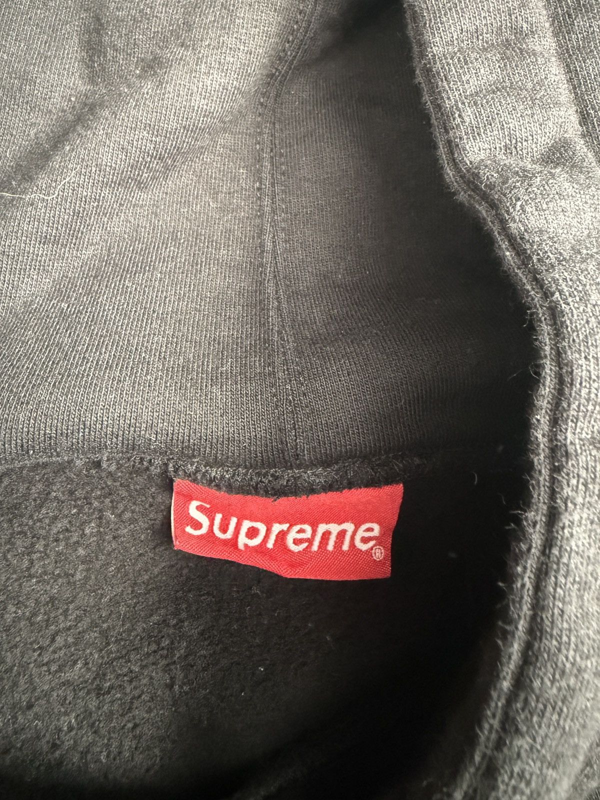 Supreme Supreme Text Stripe Hooded Sweatshirt Size US L / EU 52-54 / 3 - 3 Thumbnail