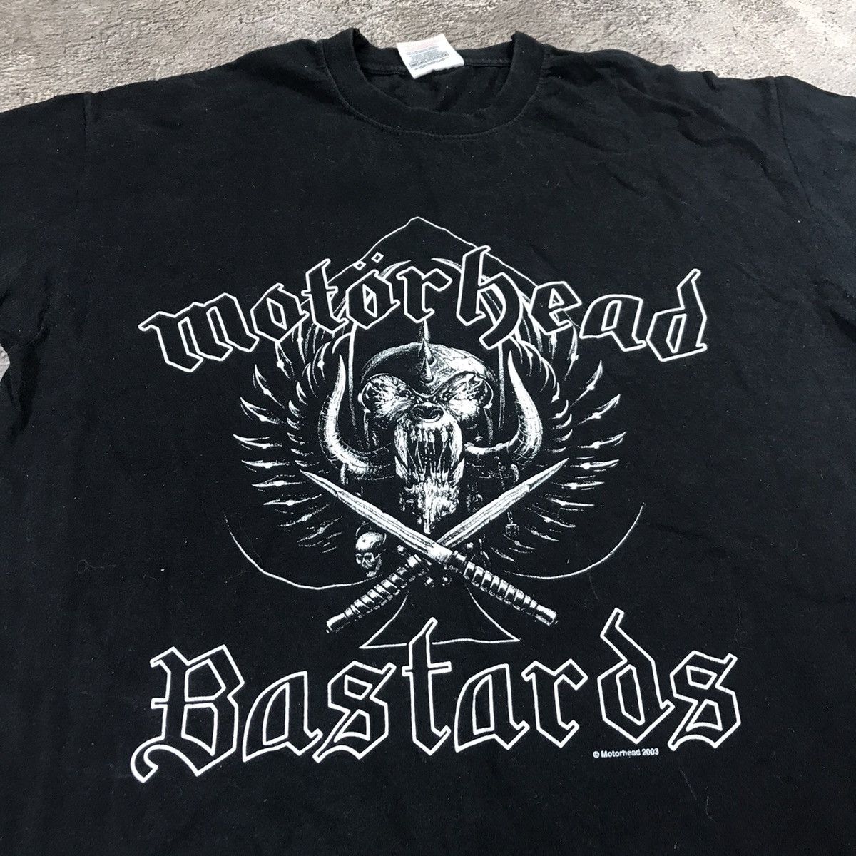Vintage Vintage Y2K Motorhead Graphic Tee Dark Punk Aesthetic Boxy M Size US M / EU 48-50 / 2 - 2 Thumbnail