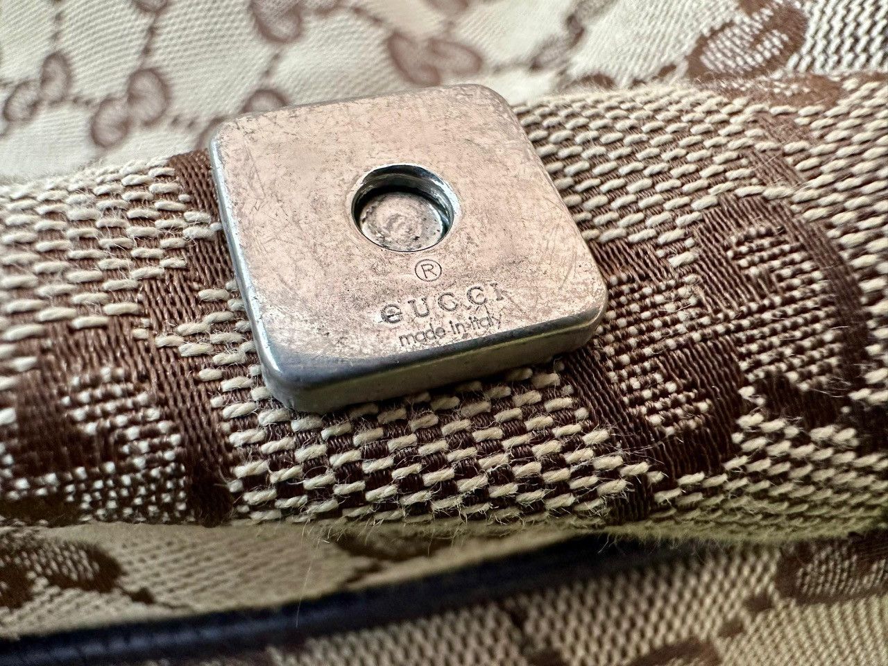 Gucci Authentic Gucci GG Monogram Large Flap Messenger Bag Size ONE SIZE - 16 Thumbnail