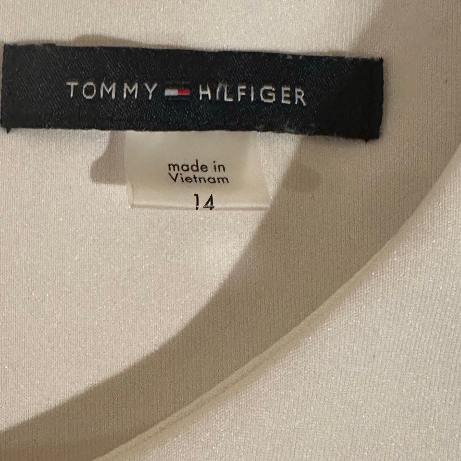 Tommy Hilfiger Tommy Hilfiger Navy White Coral Sheath Dress Size 14 Size XL / US 12-14 / IT 48-50 - 11 Thumbnail