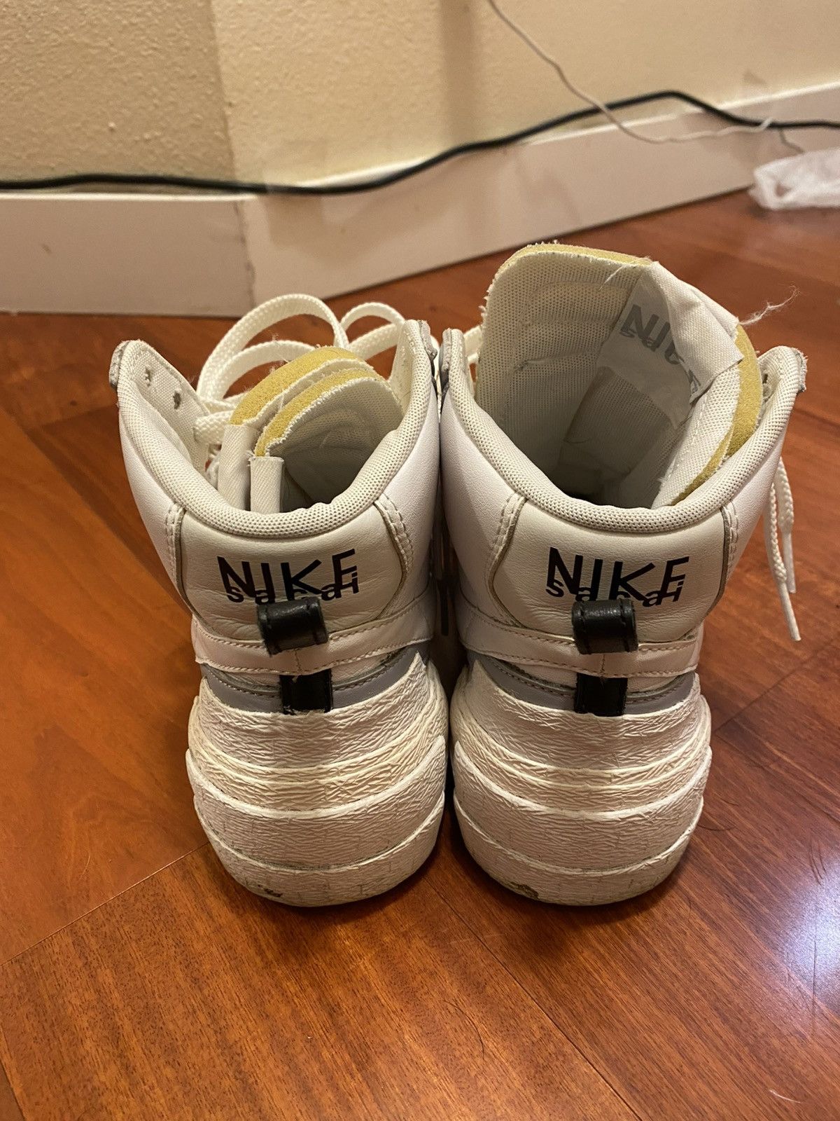 Nike × Sacai Hi-top Nike x Sacai Blazers Size US 8.5 / EU 41-42 - 5 Thumbnail