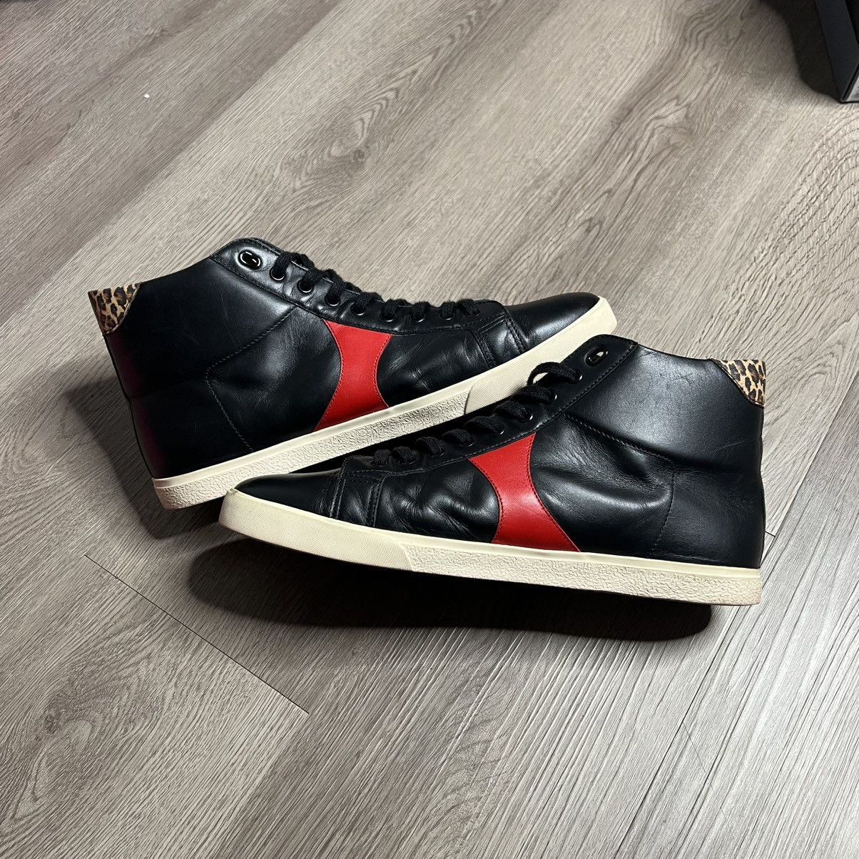 Celine Celine High Top Triomphe Sneaker Size US 11 / EU 44 - 6 Thumbnail