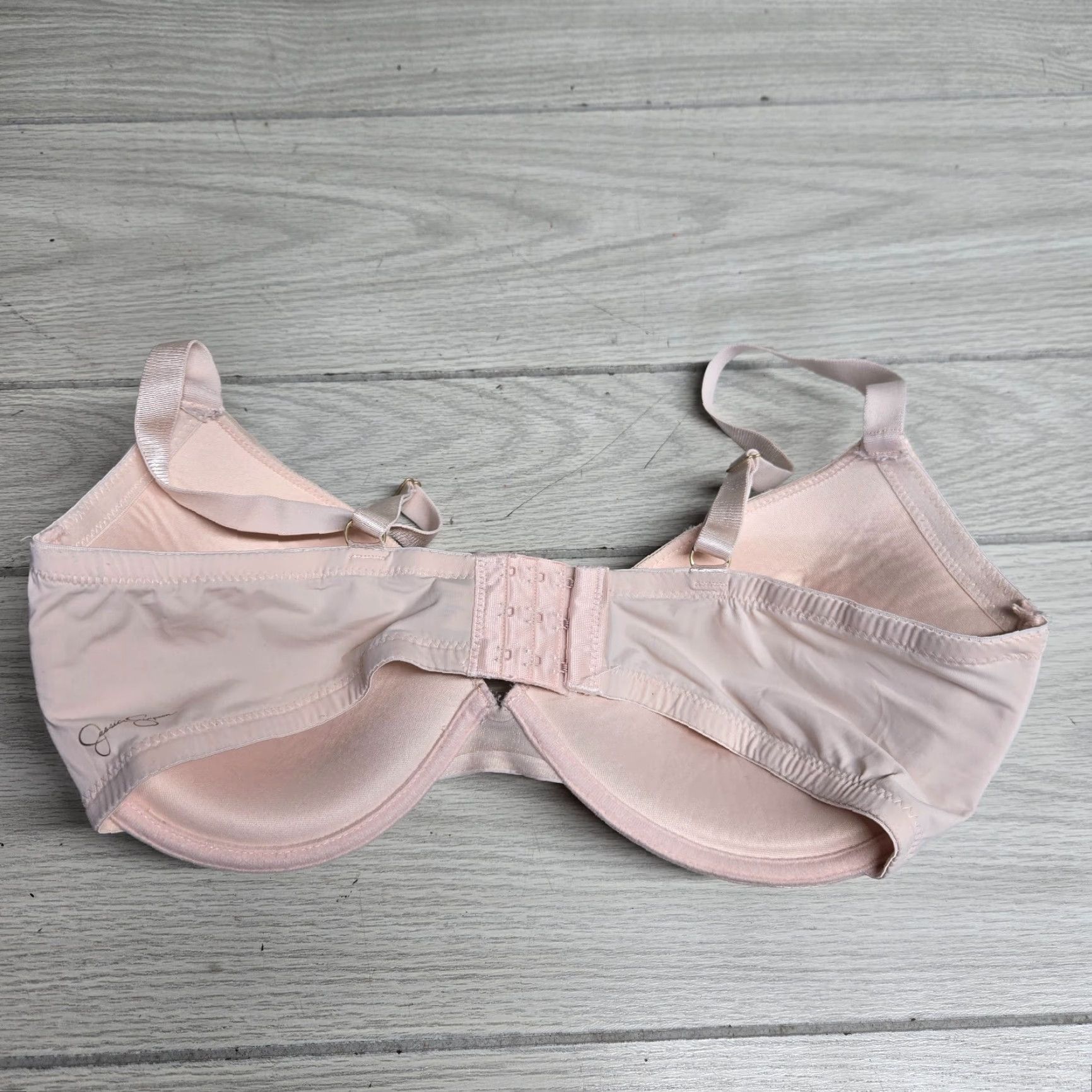 Jessica Simpson Women's Jessica Simpson Bra Pink 36C Padded Underwire Style 71222 Lace Size ONE SIZE - 2 Thumbnail