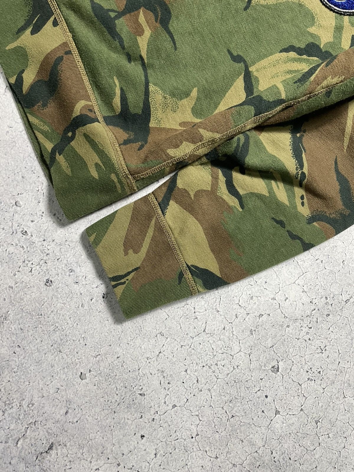 Polo Ralph Lauren Polo Ralph Lauren Vintage Big Logo Y2K Camo Sweatshirt Rare Size US M / EU 48-50 / 2 - 4 Thumbnail