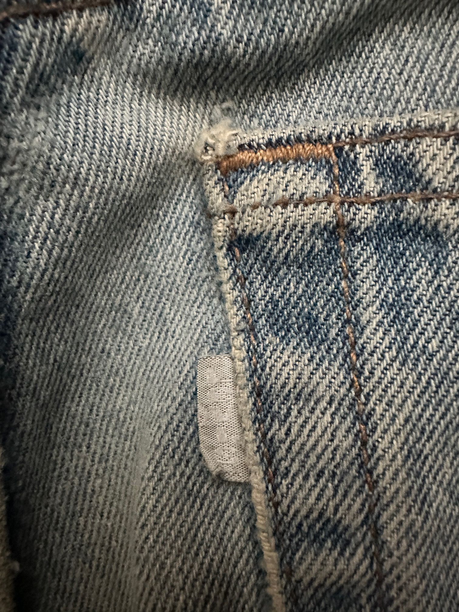 Levi's Vintage 90's Silvertab Levi's Relaxed Blue Label USA 33x34 Size US 33 - 8 Thumbnail