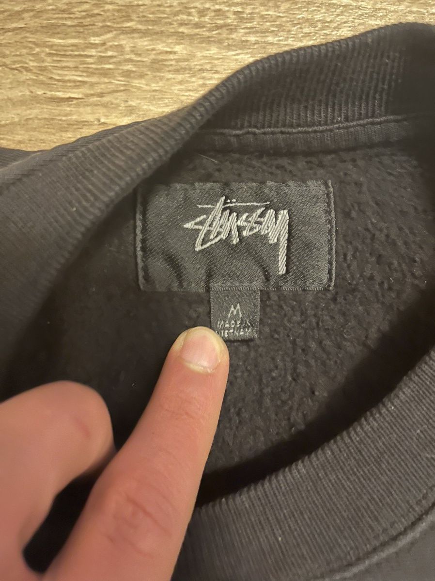 Stussy Stussy boxy crewneck cropped streetwear vintage Size US M / EU 48-50 / 2 - 5 Thumbnail
