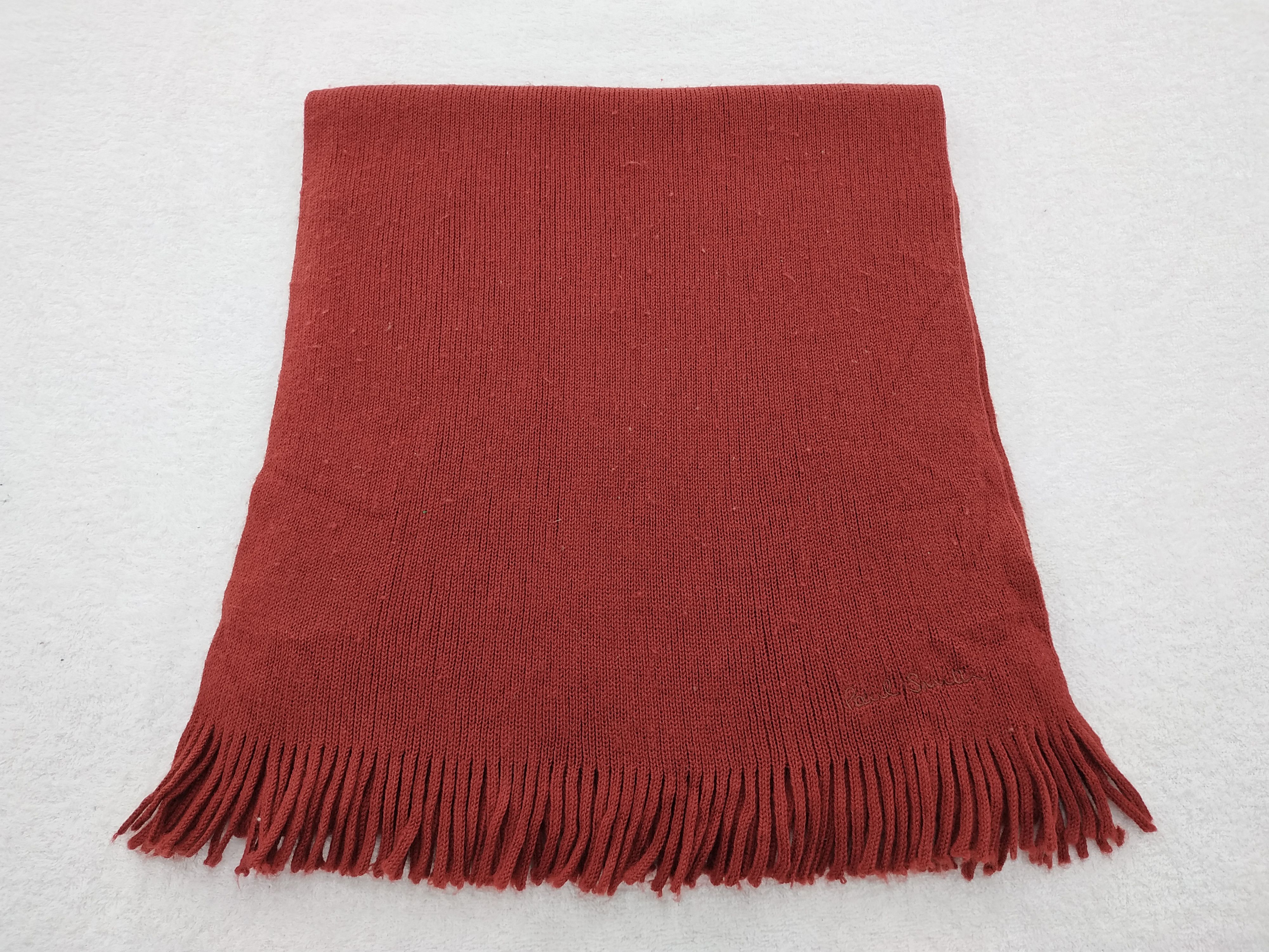 Paul Smith Vintage Paul Smith Wool Scarf/Muffler/Neckwear MF024 Size ONE SIZE - 1 Thumbnail