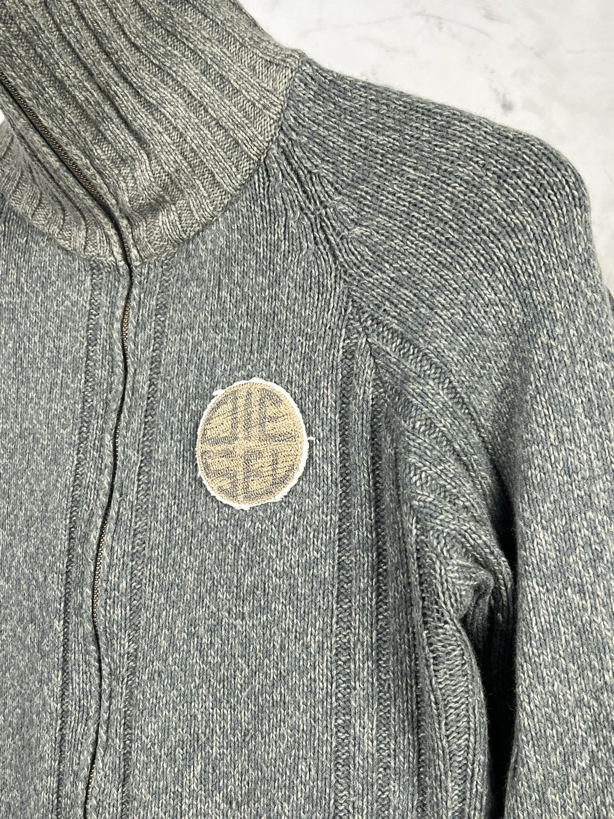 Diesel Vintage Diesel Wool Zip Knit Sweater Size S - M Size US M / EU 48-50 / 2 - 4 Thumbnail