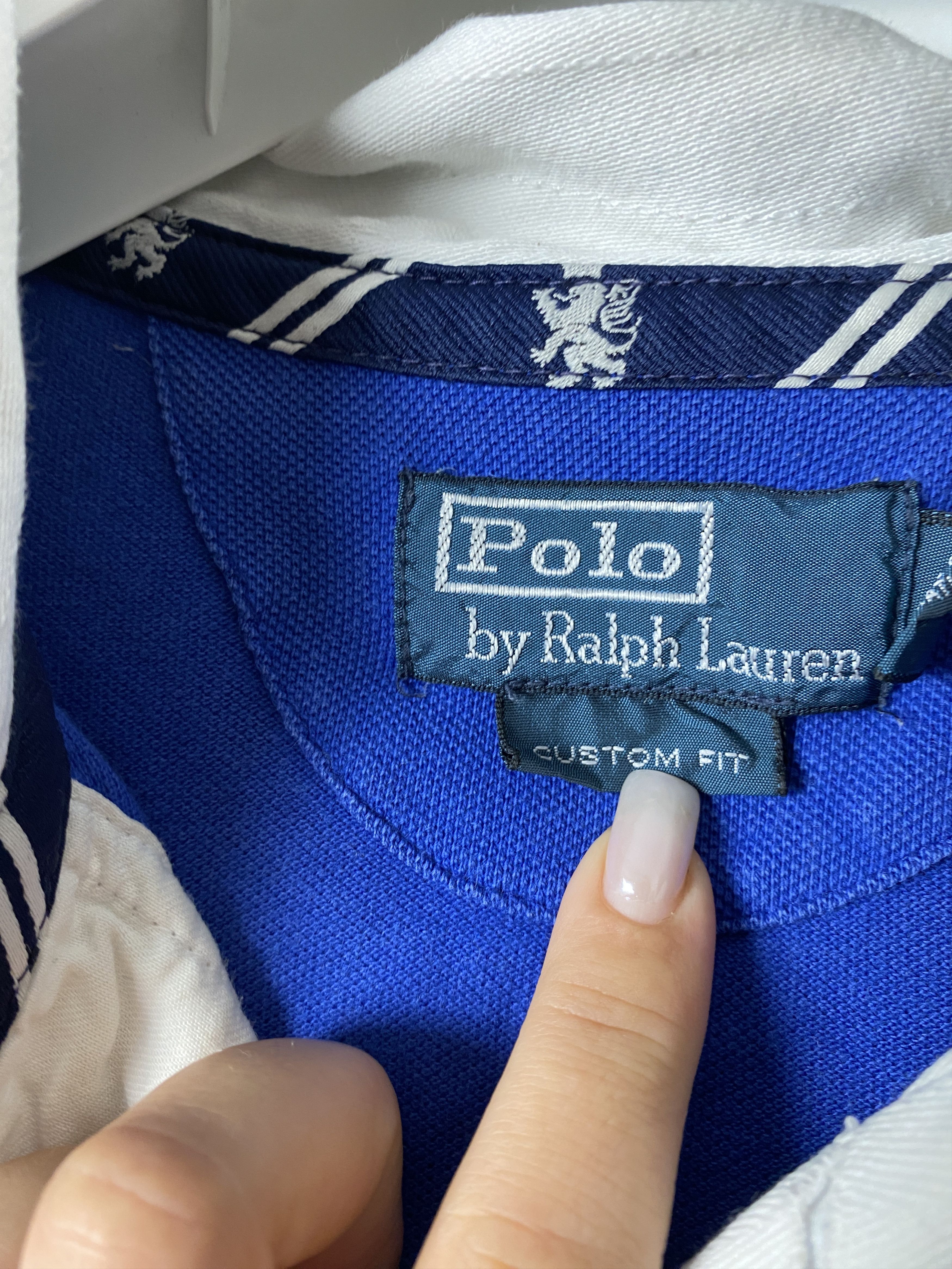 Polo Ralph Lauren × Vintage Polo Ralph Lauren 1st Eight polo t-shirt tee rugby vintage Size US L / EU 52-54 / 3 - 4 Thumbnail